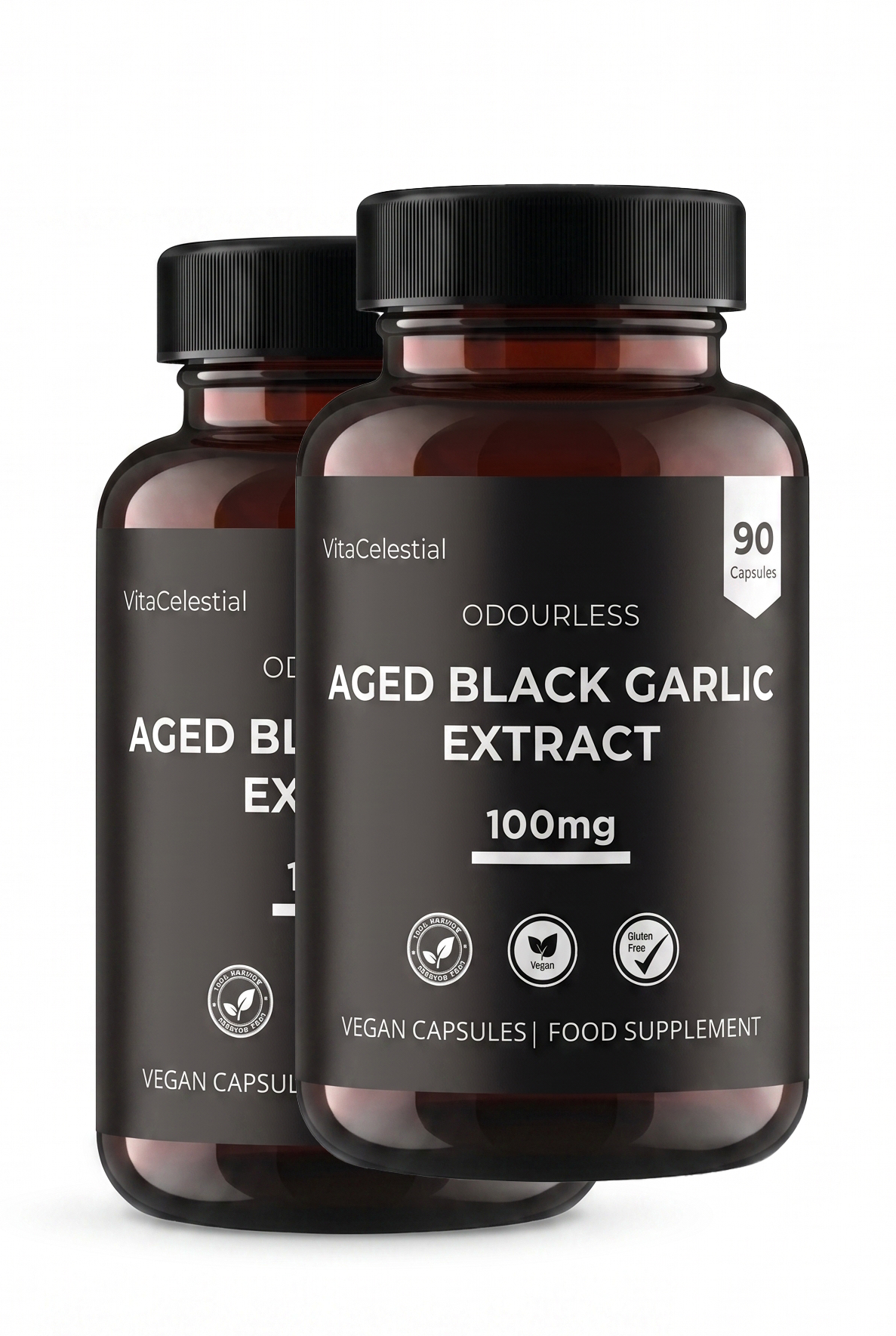 Aged Black Garlic Extract (SAC) 2x90 pills Bundle